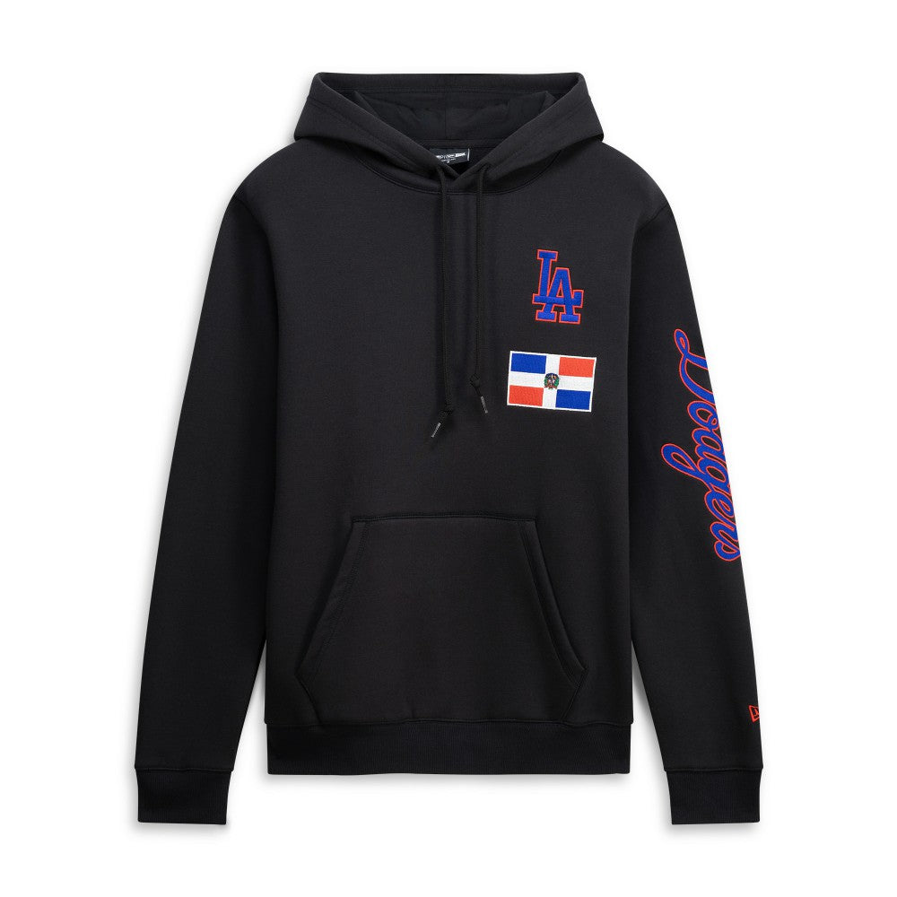 Los Angeles Dodgers New Era Dominican Republic Country Flag Hoodie - MLB Hoodies