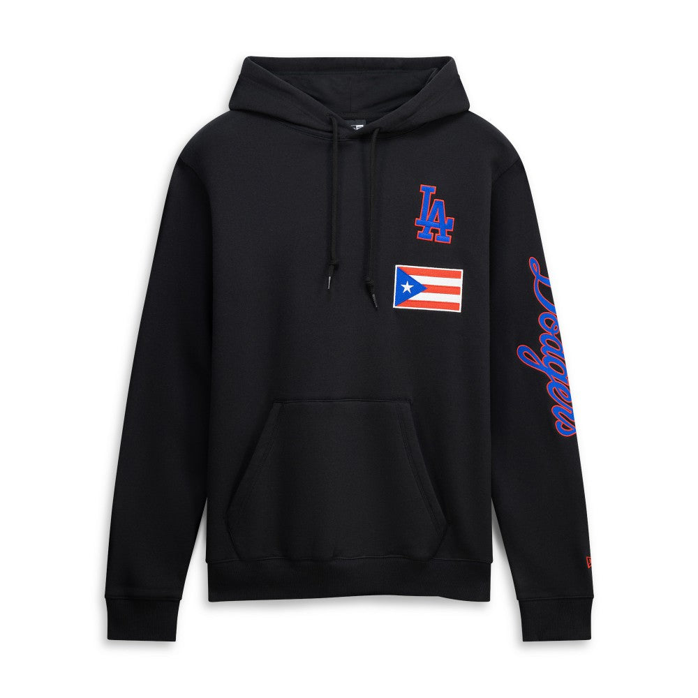 Los Angeles Dodgers New Era Puerto Rico Country Flag Hoodie - MLB Hoodies