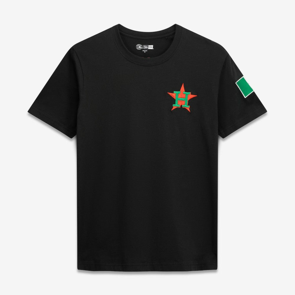Houston Astros New Era Mexico Country Flag T-Shirt - MLB T-shirts