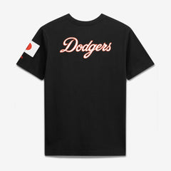 Los Angeles Dodgers New Era Japan Country Flag T-Shirt - MLB T-shirts