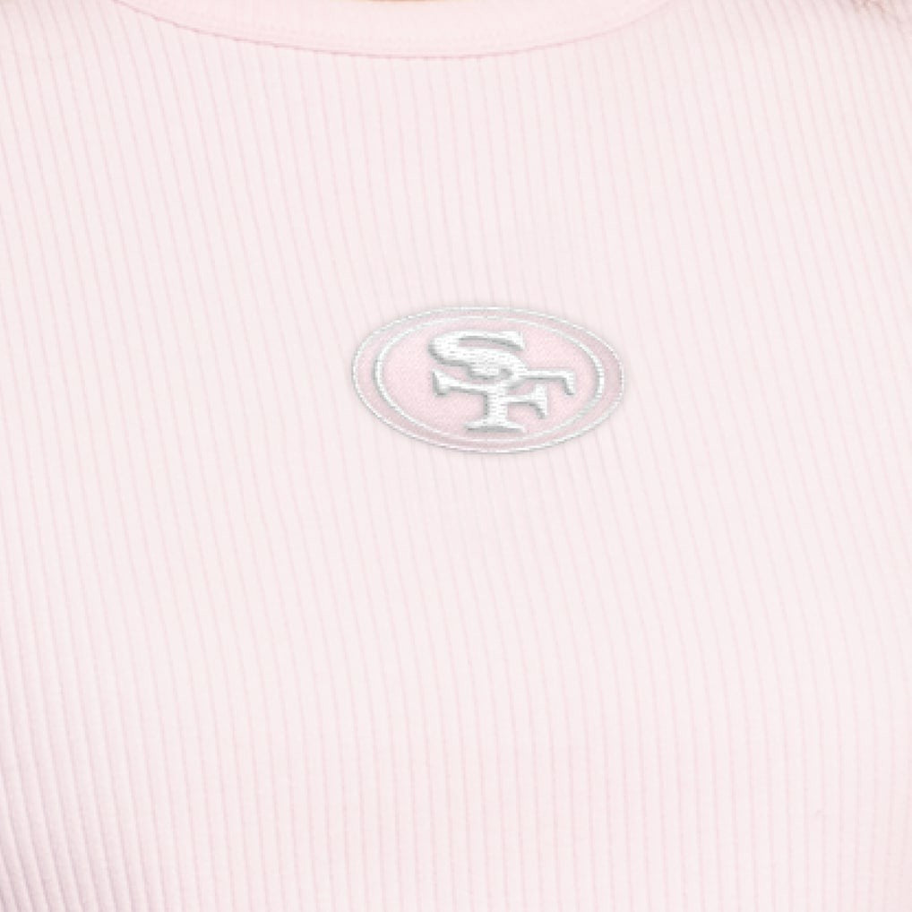 San Francisco 49ers Starter Women's Travel Pastels Cropped Tank | NFL Near me