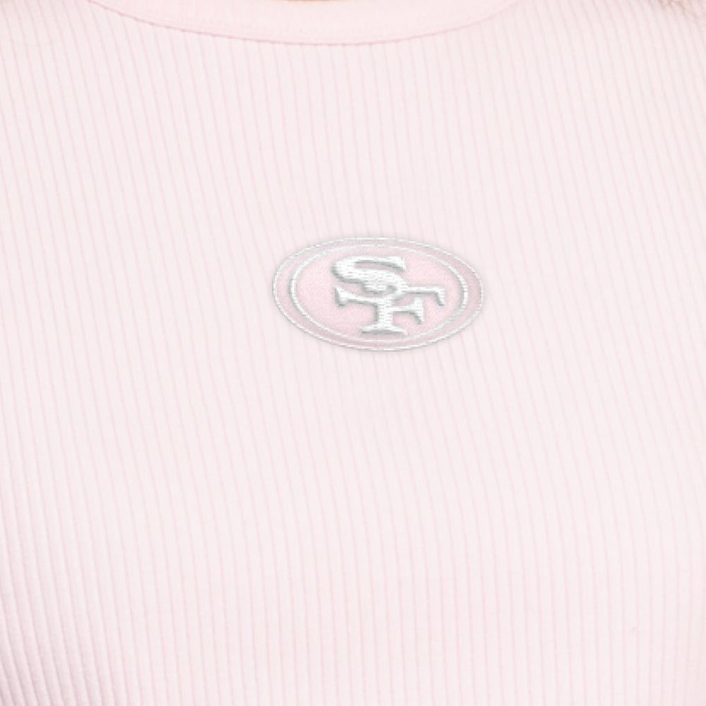 San Francisco 49ers Starter Women's Travel Pastels Cropped Tank | NFL Near me