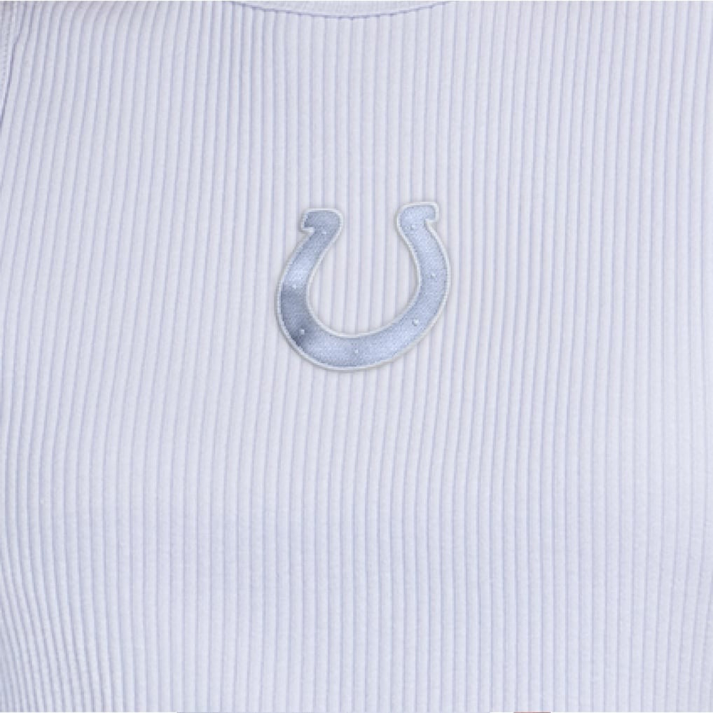 Indianapolis Colts Starter Women's Travel Pastels Cropped Tank | NFL Sale