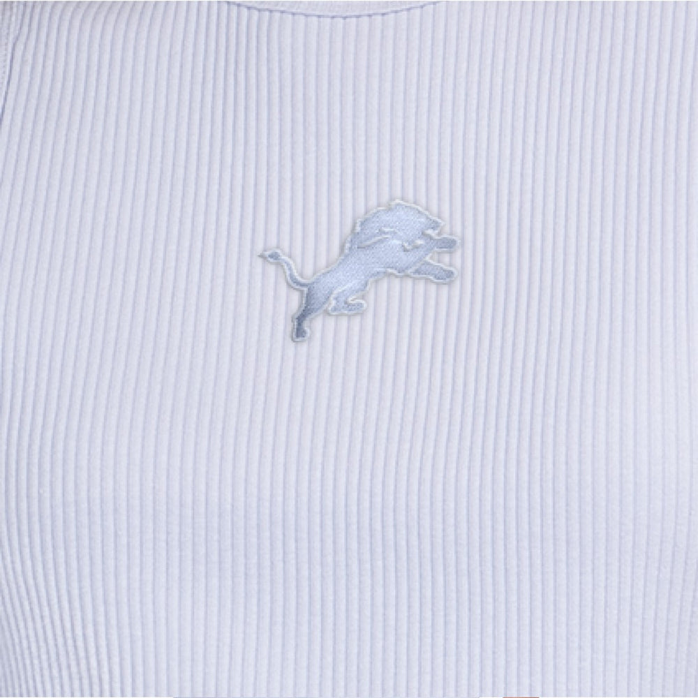 Detroit Lions Starter Women's Travel Pastels Cropped Tank | NFL Outlet
