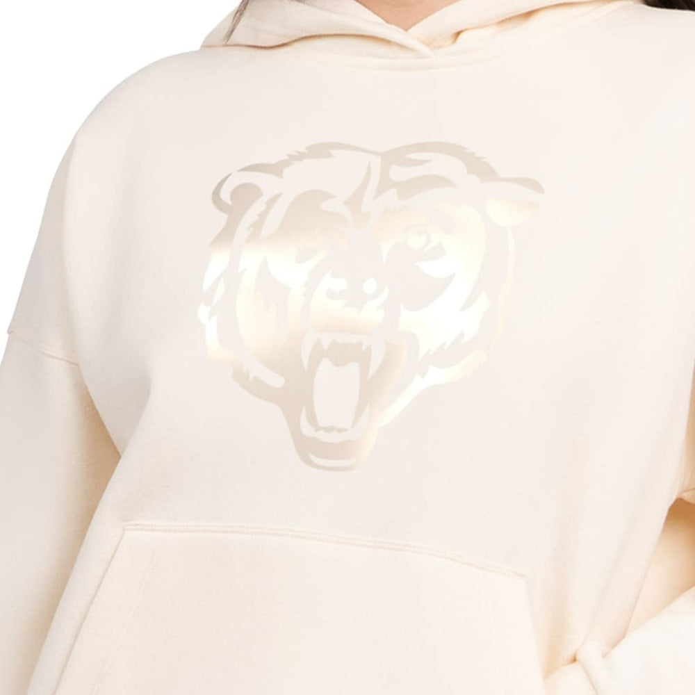 Chicago Bears Starter Women's Pastels Relaxed Travel Hoodie | NFL Online