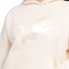 Detroit Lions Starter Women's Pastels Relaxed Travel Hoodie | NFL Hot