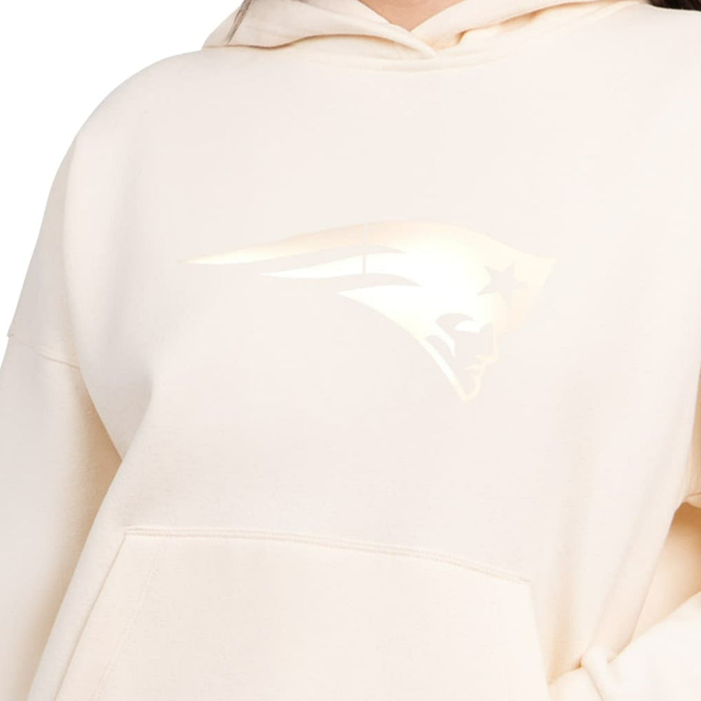 New England Patriots Starter Women's Pastel Relaxed Travel Hoodie | NFL On sale
