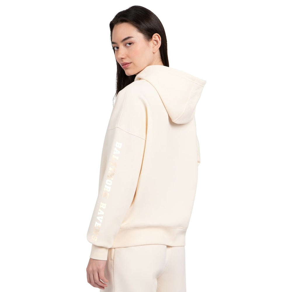 Baltimore Ravens Starter Women's Pastel Relaxed Travel Hoodie | NFL Outlet