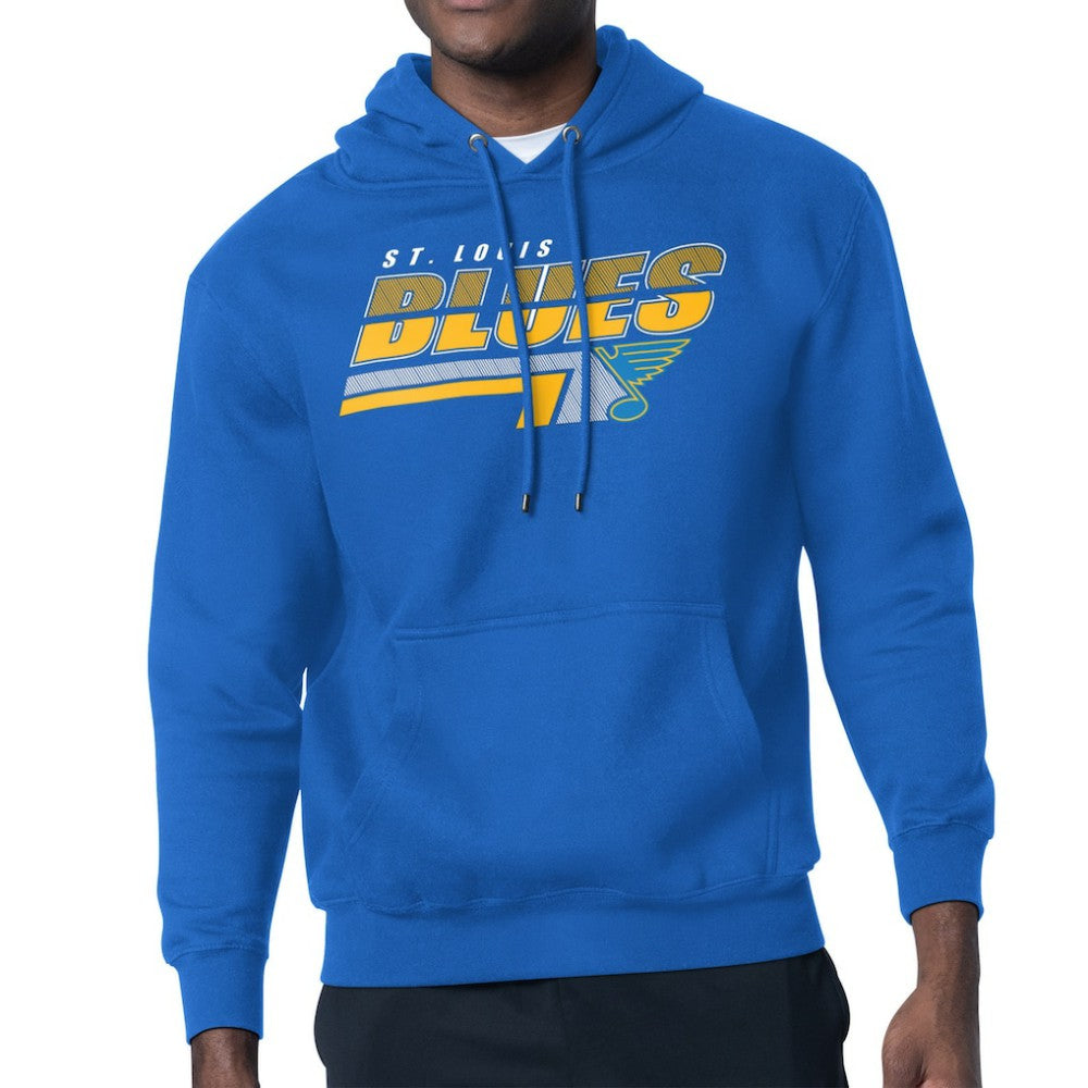 St. Louis Blues Starter Logo Push Fleece Hoodie -  NHL Hoodies
