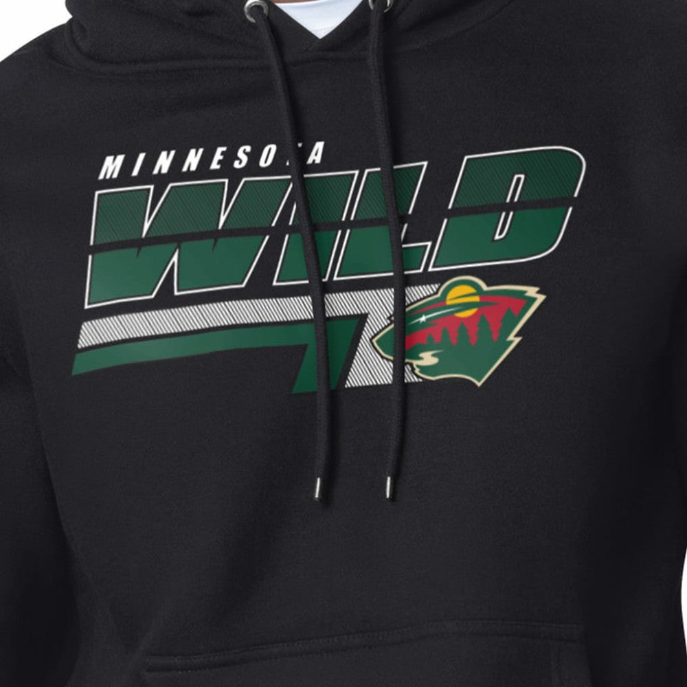 Minnesota Wild Starter Logo Push Fleece Hoodie -  NHL Hoodies