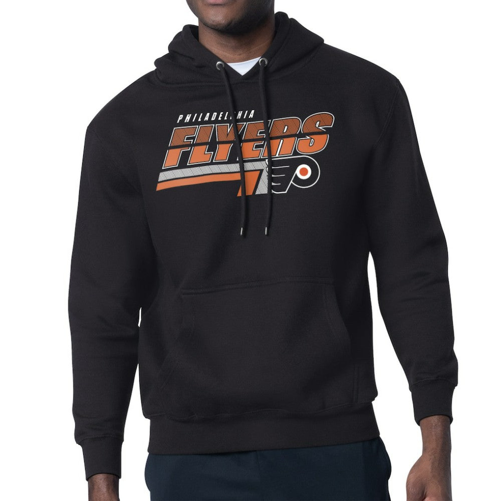 Philadelphia Flyers Starter Logo Push Fleece Hoodie -  NHL Hoodies