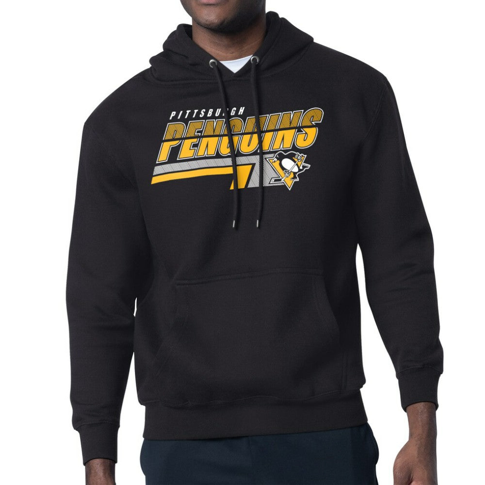 Pittsburgh Penguins Starter Logo Push Fleece Hoodie -  NHL Hoodies