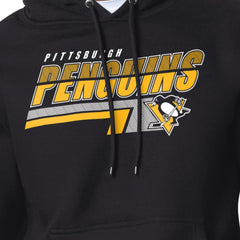 Pittsburgh Penguins Starter Logo Push Fleece Hoodie -  NHL Hoodies