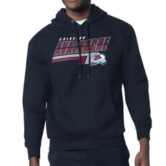 Colorado Avalanche Starter Logo Push Fleece Hoodie -  NHL Hoodies