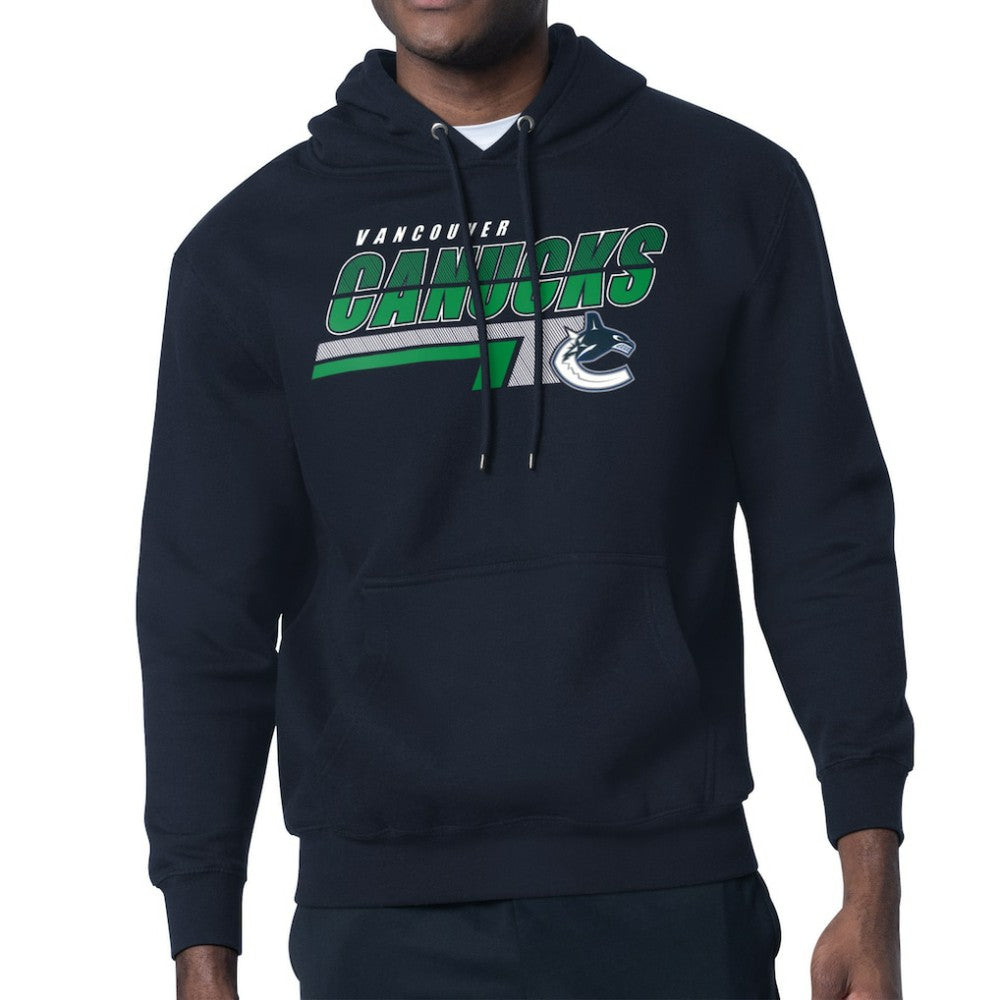 Vancouver Canucks Starter Logo Push Fleece Hoodie -  NHL Hoodies