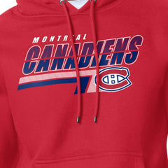Montreal Canadiens Starter Logo Push Fleece Hoodie -  NHL Hoodies