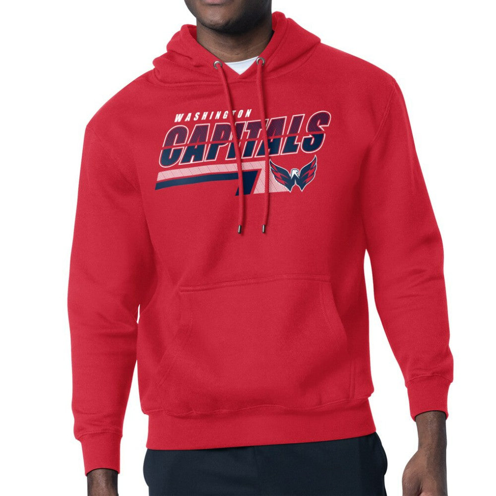 Washington Capitals Starter Logo Push Fleece Hoodie -  NHL Hoodies