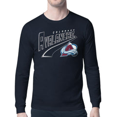 Colorado Avalanche Starter Modern Tailsweep Long Sleeve T-Shirt -  NHL T-shirts
