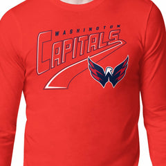 Washington Capitals Starter Modern Tailsweep Long Sleeve T-Shirt -  NHL T-shirts