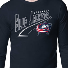 Columbus Blue Jackets Starter Modern Tailsweep Long Sleeve T-Shirt -  NHL T-shirts