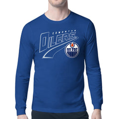 Edmonton Oilers Starter Modern Tailsweep Long Sleeve T-Shirt -  NHL T-shirts