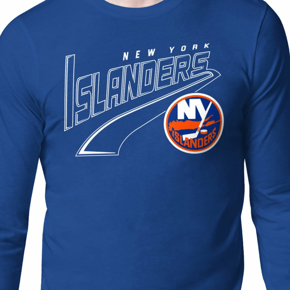 New York Islanders Starter Modern Tailsweep Long Sleeve T-Shirt -  NHL T-shirts