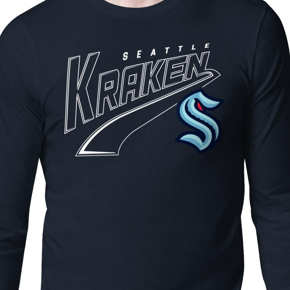 Seattle Kraken Starter Modern Tailsweep Long Sleeve T-Shirt -  NHL T-shirts