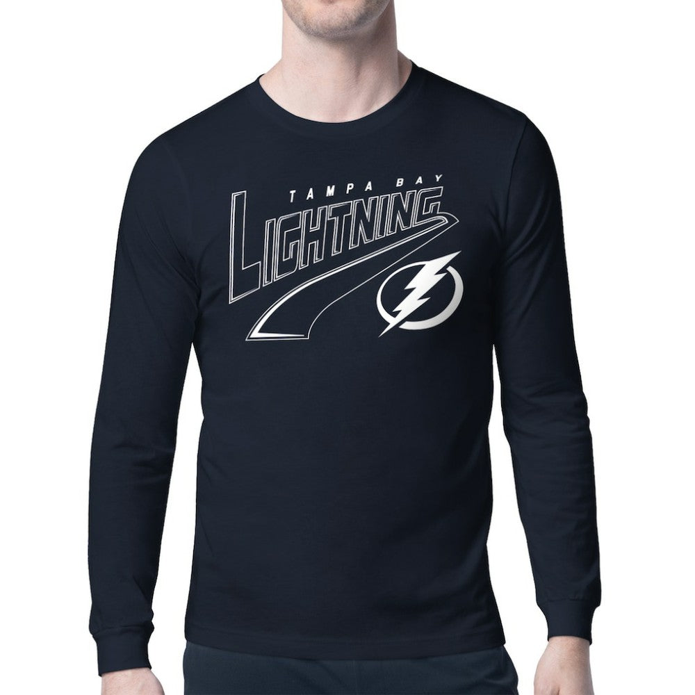 Tampa Bay Lightning Starter Modern Tailsweep Long Sleeve T-Shirt -  NHL T-shirts