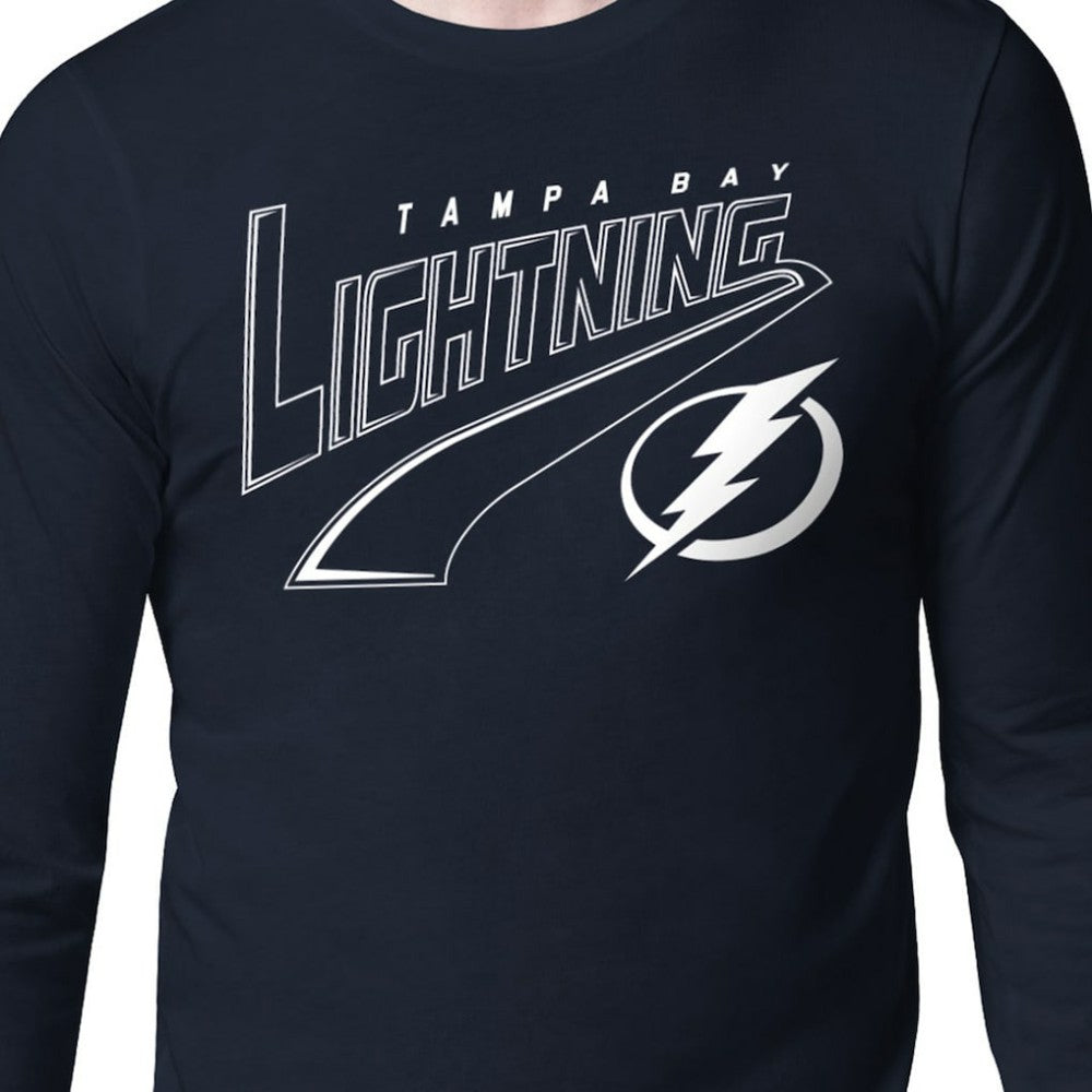 Tampa Bay Lightning Starter Modern Tailsweep Long Sleeve T-Shirt -  NHL T-shirts