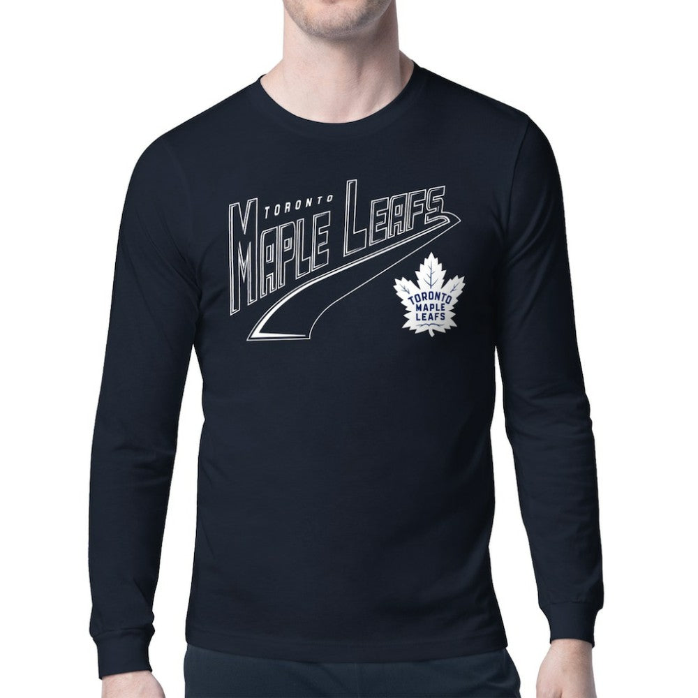 Toronto Maple Leafs Starter Modern Tailsweep Long Sleeve T-Shirt -  NHL T-shirts
