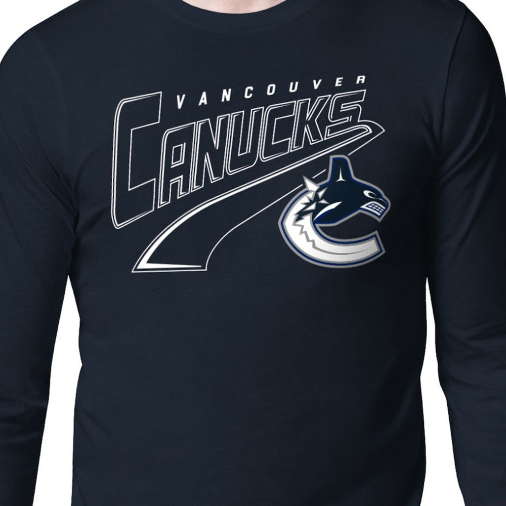 Vancouver Canucks Starter Modern Tailsweep Long Sleeve T-Shirt -  NHL T-shirts