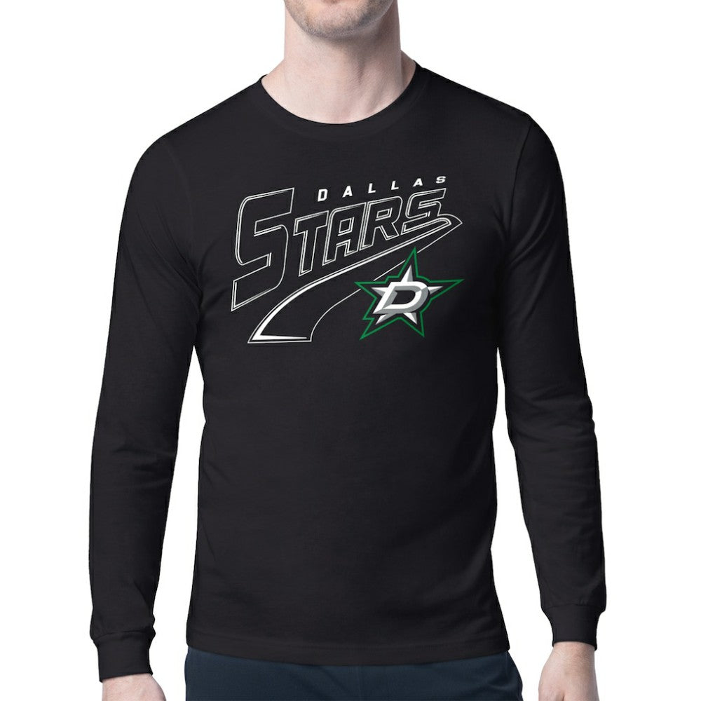 Dallas Stars Starter Modern Tailsweep Long Sleeve T-Shirt -  NHL T-shirts