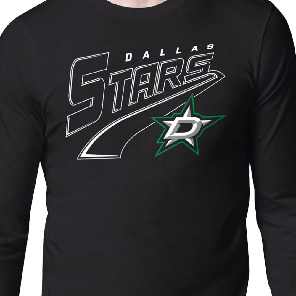 Dallas Stars Starter Modern Tailsweep Long Sleeve T-Shirt -  NHL T-shirts
