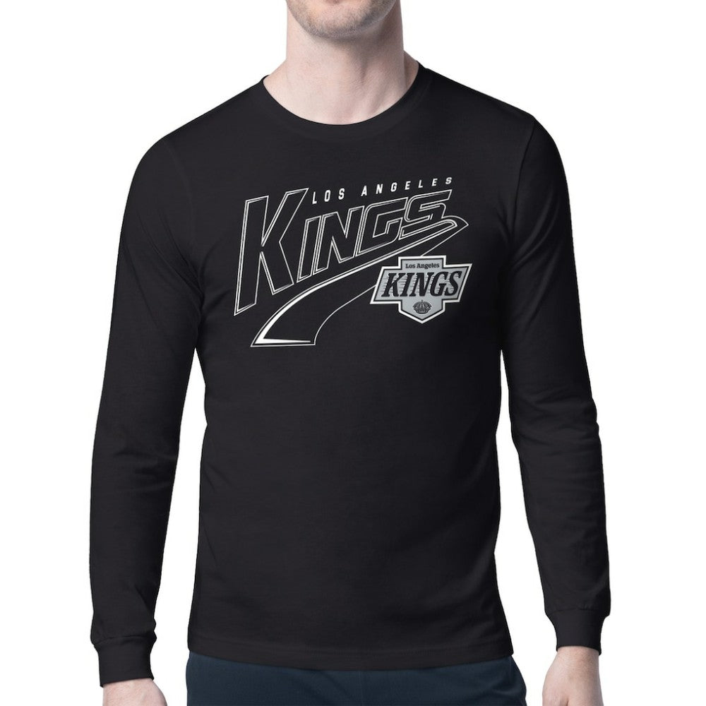 Los Angeles Kings Starter Modern Tailsweep Long Sleeve T-Shirt -  NHL T-shirts