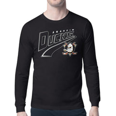 Anaheim Ducks Starter Modern Tailsweep Long Sleeve T-Shirt -  NHL T-shirts