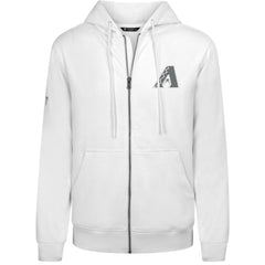 Arizona Diamondbacks Levelwear Podium Chenille Logo Full-Zip Hoodie - MLB Hoodies