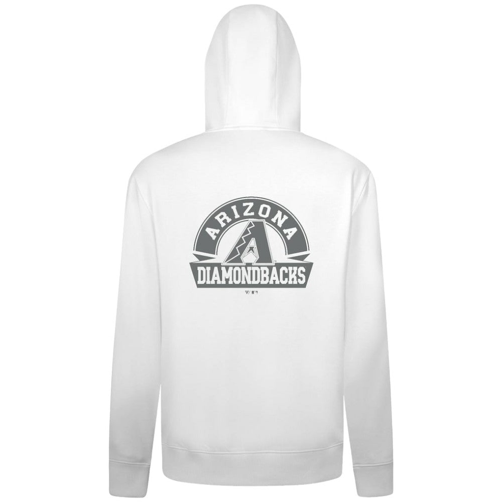 Arizona Diamondbacks Levelwear Podium Chenille Logo Full-Zip Hoodie - MLB Hoodies