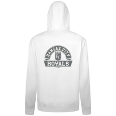 Kansas City Royals Levelwear Podium Chenille Logo Full-Zip Hoodie - MLB Hoodies
