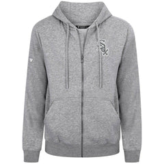 Chicago White Sox Levelwear Podium Chenille Logo Full-Zip Hoodie - MLB Hoodies