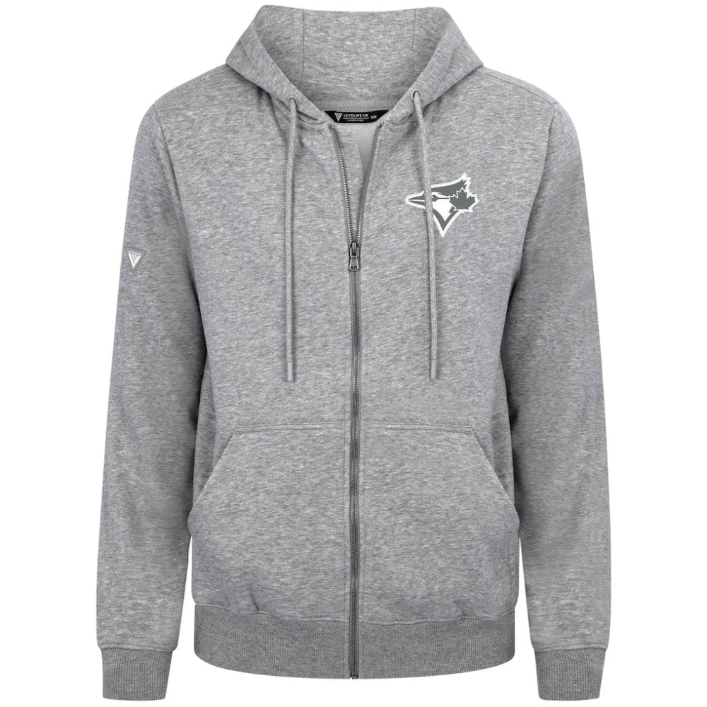Toronto Blue Jays Levelwear Podium Banner Arch Full-Zip Hoodie - MLB Hoodies