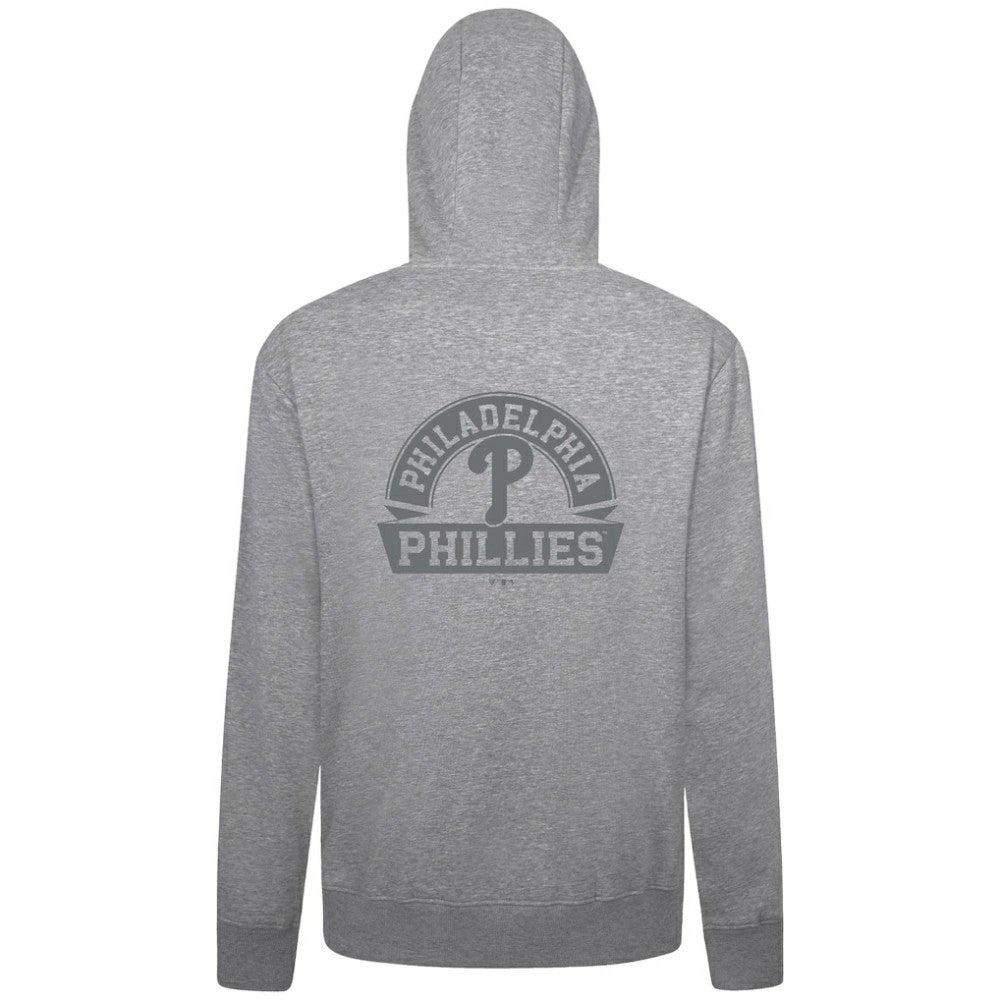 Philadelphia Phillies Levelwear Podium Banner Arch Full-Zip Hoodie - MLB Hoodies