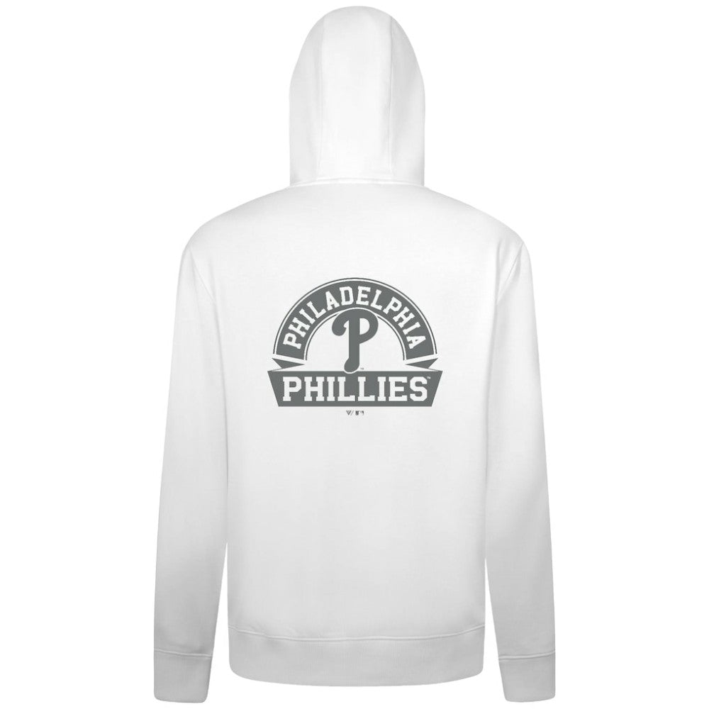 Philadelphia Phillies Levelwear Podium Banner Arch Full-Zip Hoodie - MLB Hoodies