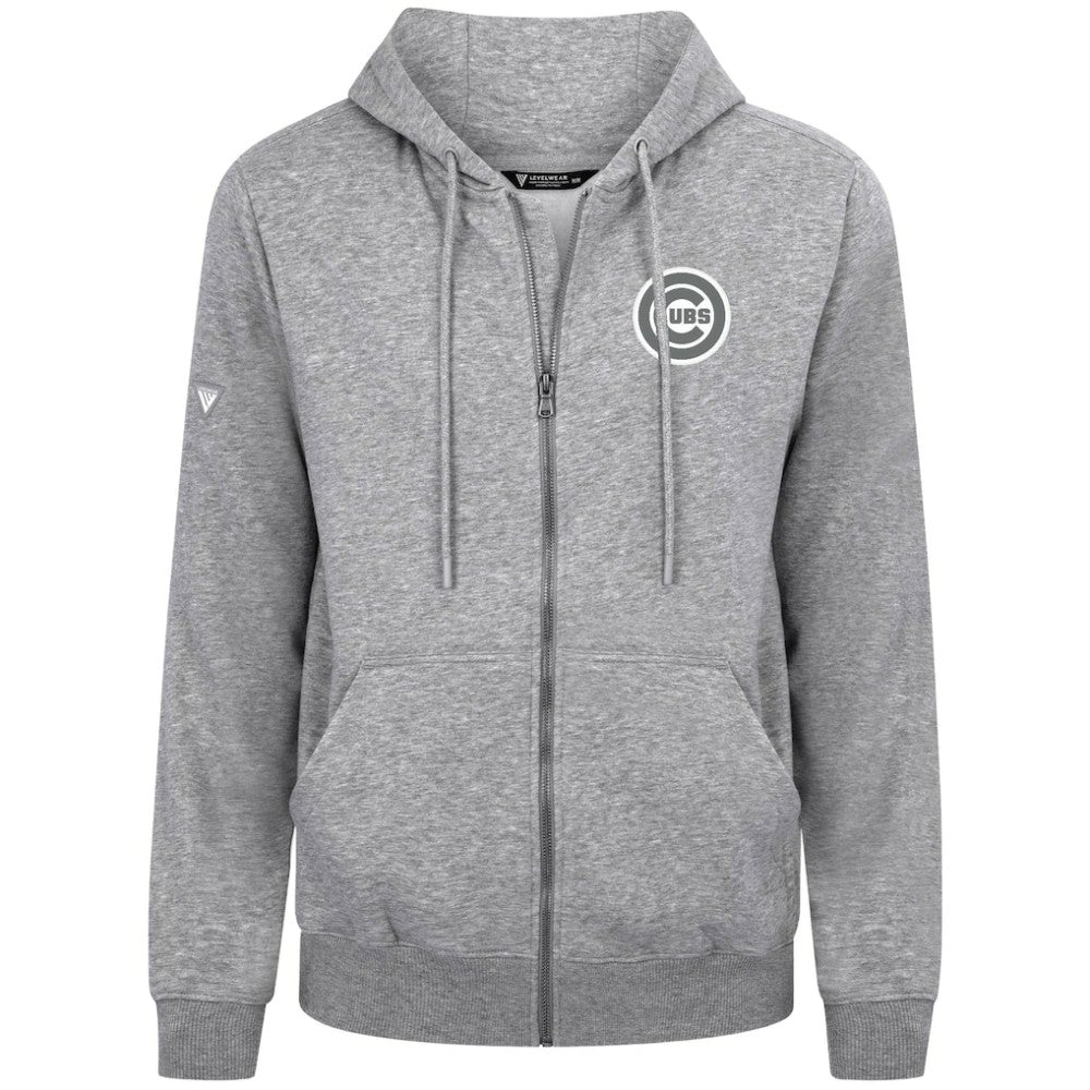 Chicago Cubs Levelwear Podium Banner Arch Full-Zip Hoodie - MLB Hoodies