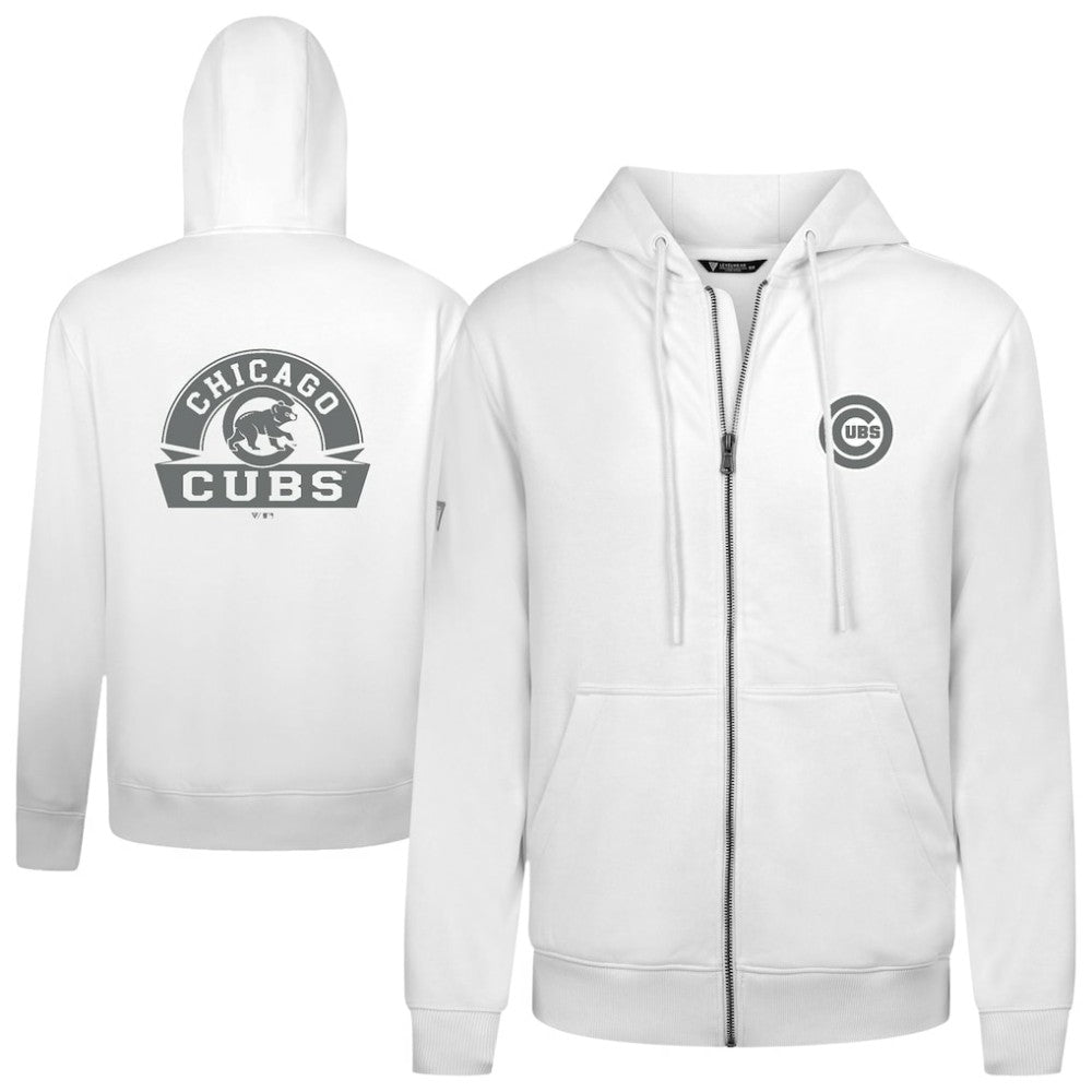 Chicago Cubs Levelwear Podium Banner Arch Full-Zip Hoodie - MLB Hoodies