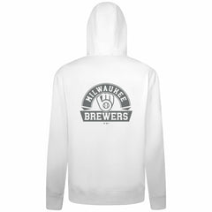 Milwaukee Brewers Levelwear Podium Banner Arch Full-Zip Hoodie - MLB Hoodies