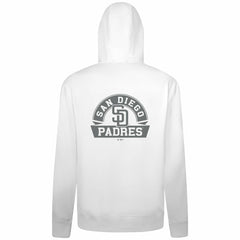 San Diego Padres Levelwear Podium Banner Arch Full-Zip Hoodie - MLB Hoodies