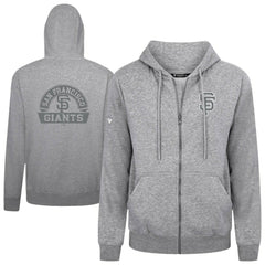 San Francisco Giants Levelwear Podium Banner Arch Full-Zip Hoodie - MLB Hoodies