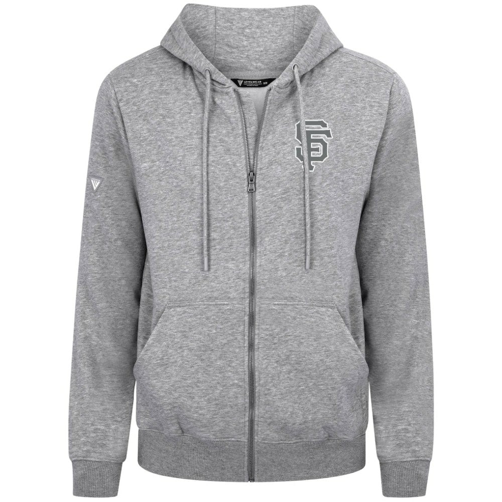 San Francisco Giants Levelwear Podium Banner Arch Full-Zip Hoodie - MLB Hoodies