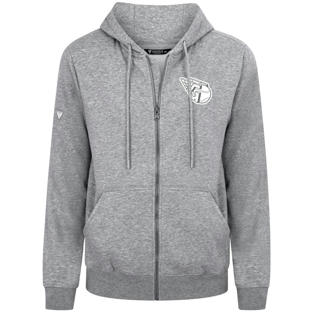 Cleveland Guardians Levelwear Podium Banner Arch Full-Zip Hoodie - MLB Hoodies