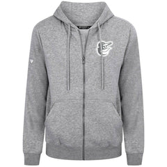 Baltimore Orioles Levelwear Podium Banner Arch Full-Zip Hoodie - MLB Hoodies
